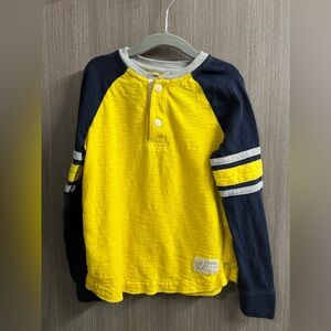 GAP Long Sleeve Rugby Polo Sz Small